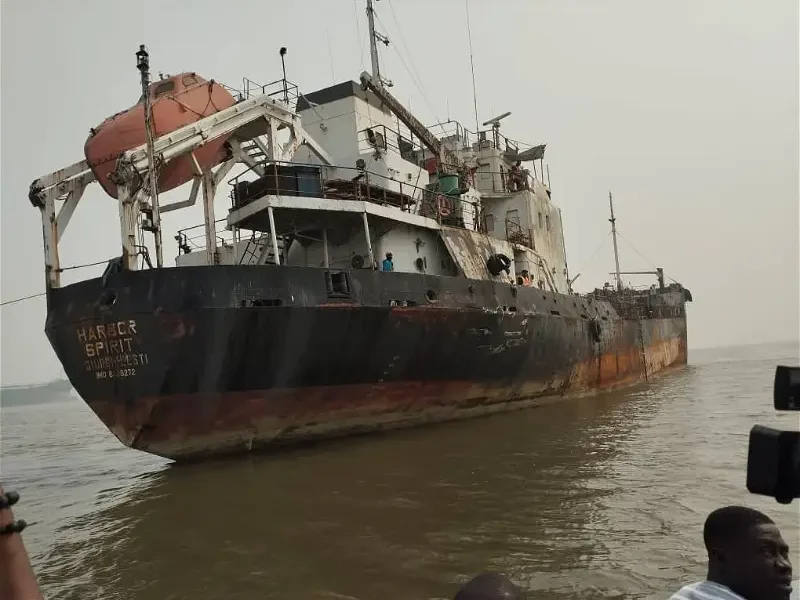 BREAKING: Once more, Safety Operatives Apprehends One other Vessel For Oil Theft (See Images)
