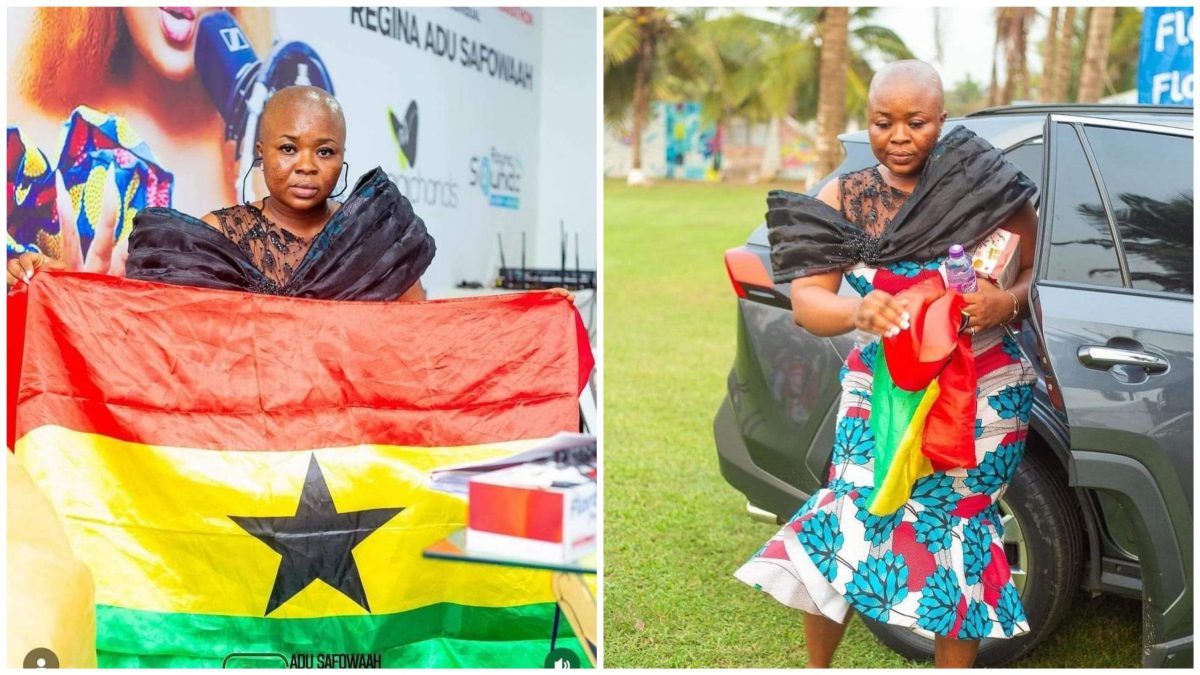 Are You Doing Widowhood Rites Or Speech-a-thon? Ghanaians React To Adu Safowaa’s Seems to be For Her 6 Days Speech-A-Thon