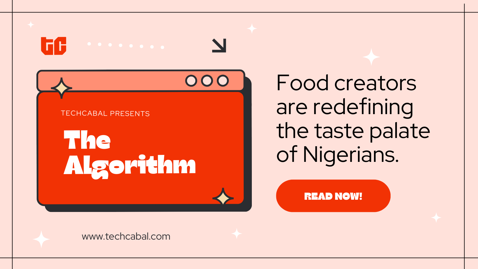 Meals creators are redefining the palate of Nigerians