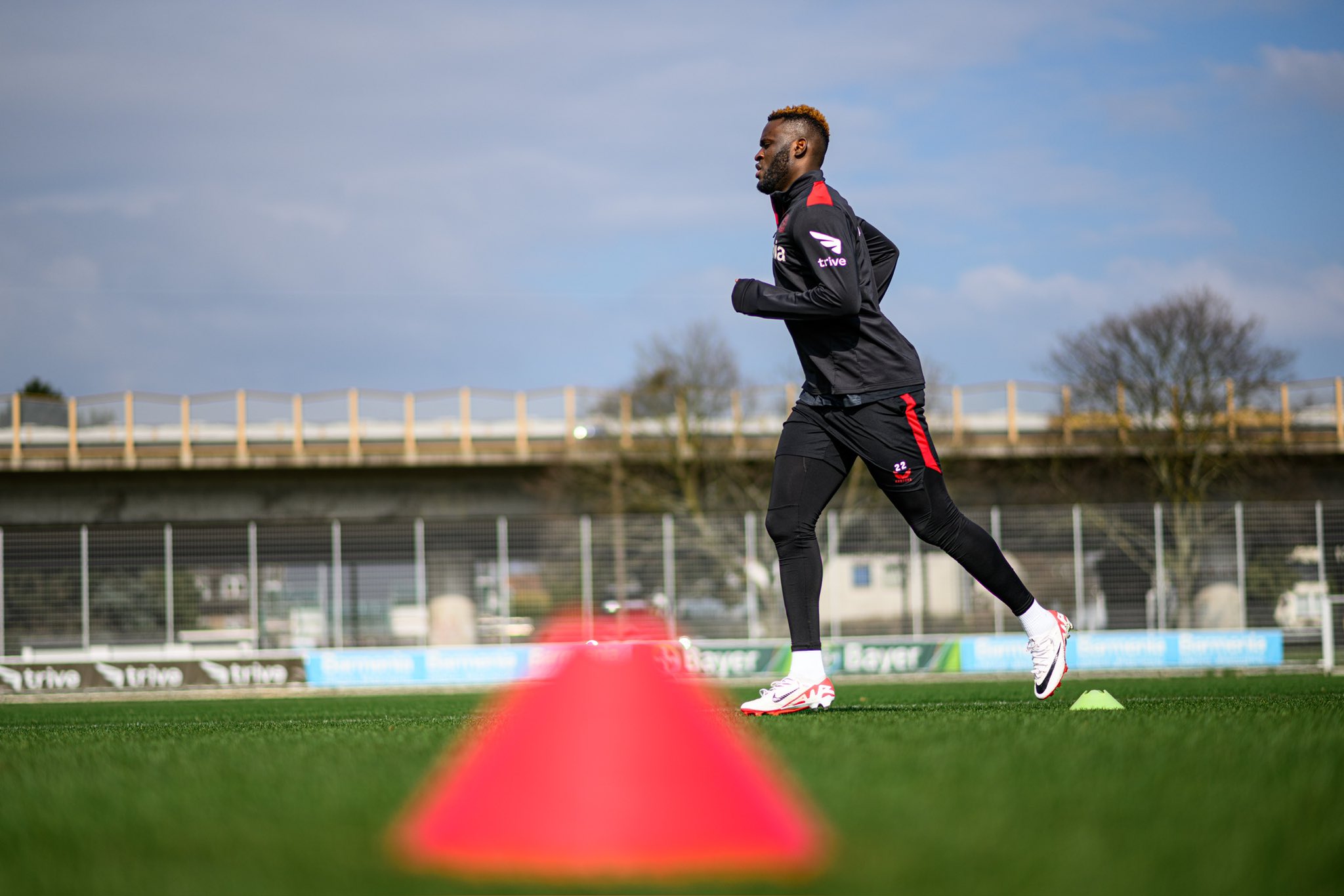 Victor Boniface: Bayer Leverkusen star makes large step in direction of getting back from harm