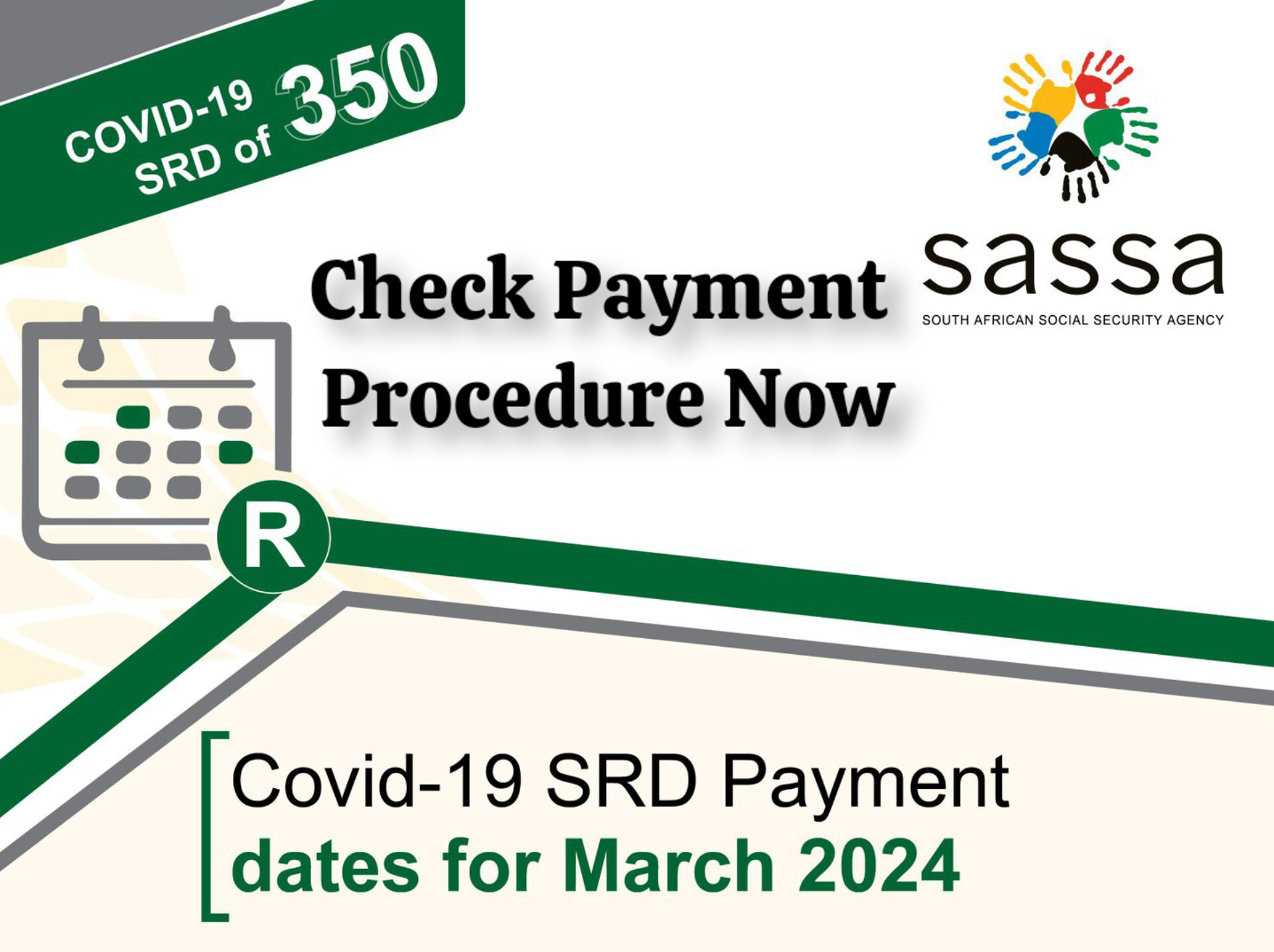 Closing SASSA SRD fee dates and procedures for March 2024