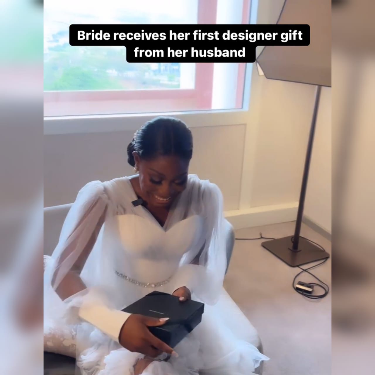 This Bride’s Response To The Reward From Her Sweetheart Will Make You Smile!