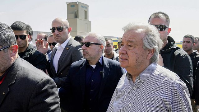 U.N. chief Antonio Guterres as soon as once more requires an instantaneous ceasefire in Gaza