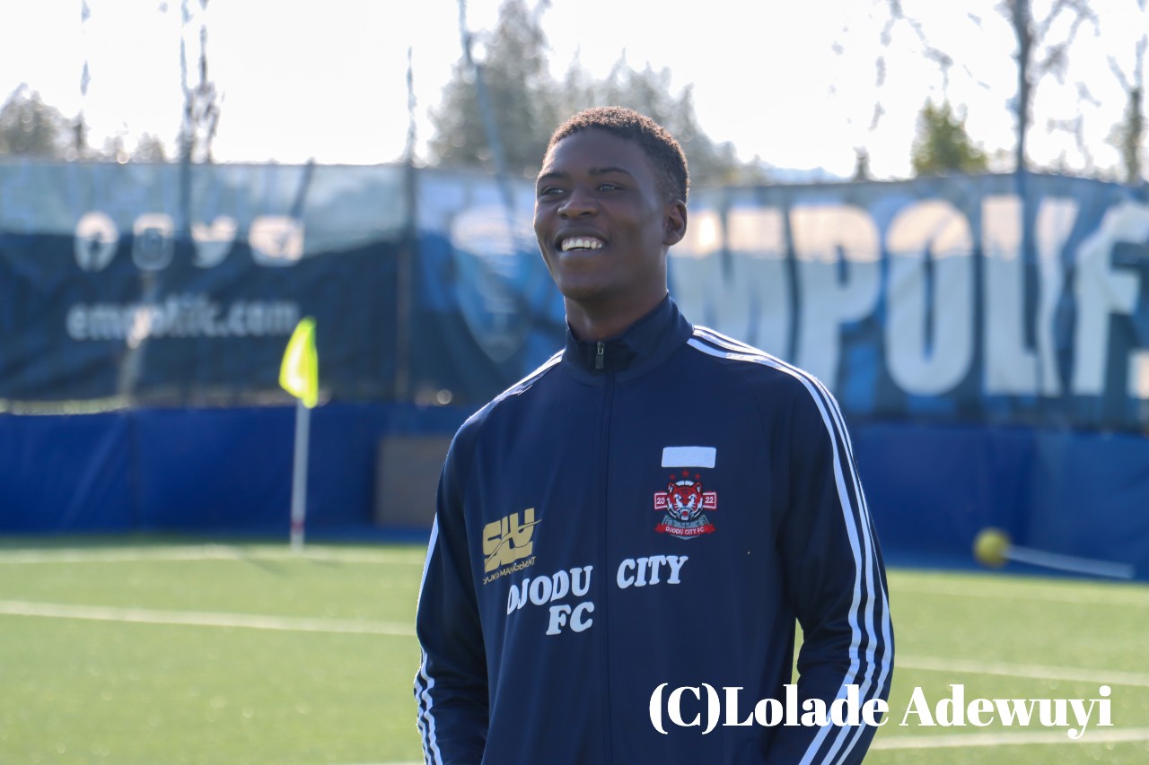 Ojodu FC’s Hafiz Umar Ibrahim arrives in London for Chelsea trial