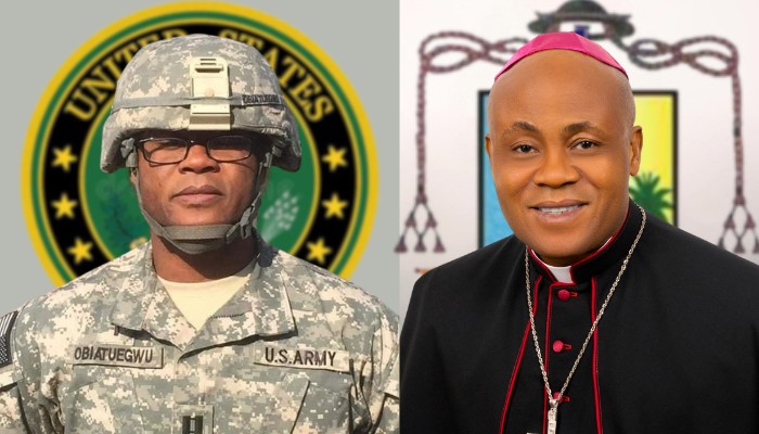 Meet Thomas Obiatuegwu who rose from battlefield Chaplain to Catholic Bishop