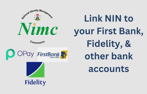 Hyperlink NIN or BVN to First Financial institution, Constancy, Opay & different banks 2024