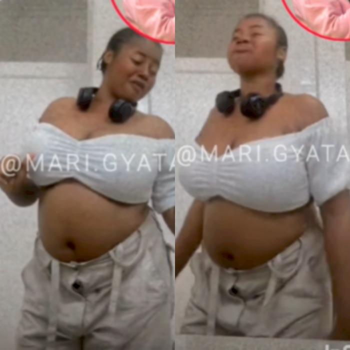 Ama Official is Pregnant? Tiktoker Sparks Rumours with Engorged Tummy in Video