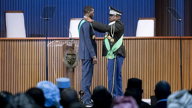 Senegal swears in former opposition determine Bassirou Diomaye Faye