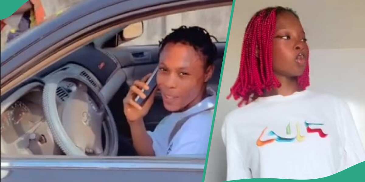 “U Get Thoughts Inform Your Bro Say You Dey Go Resort”: Girl Orders Uber Turns Out Her Brother is Driver