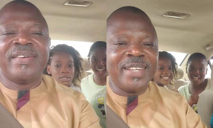 JUST IN: “Your Daughters Are Stunning”– Netizen Hail Veteran Actor Olayiwola Razaq As He Shares And Spend Pretty Second With His Youngsters (Video)