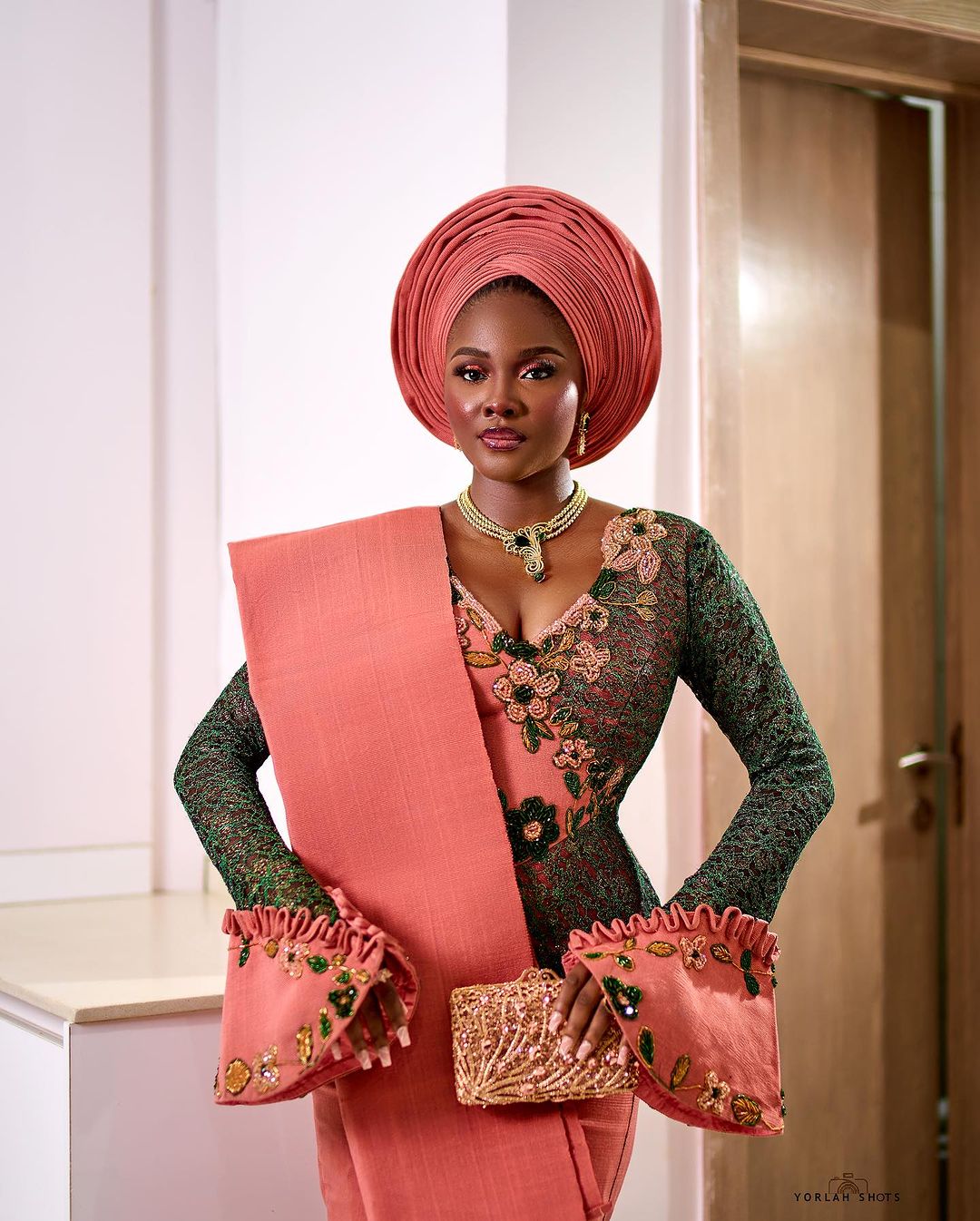 Choose For Sophistication and Class On Your Yoruba Trad With This Inspo!