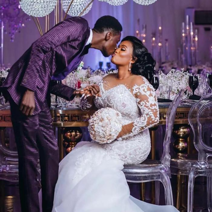 Images and Movies of Serwaa Amihere at Henry Fitz Wedding ceremony Alongside His Stunning Spouse Pops Up