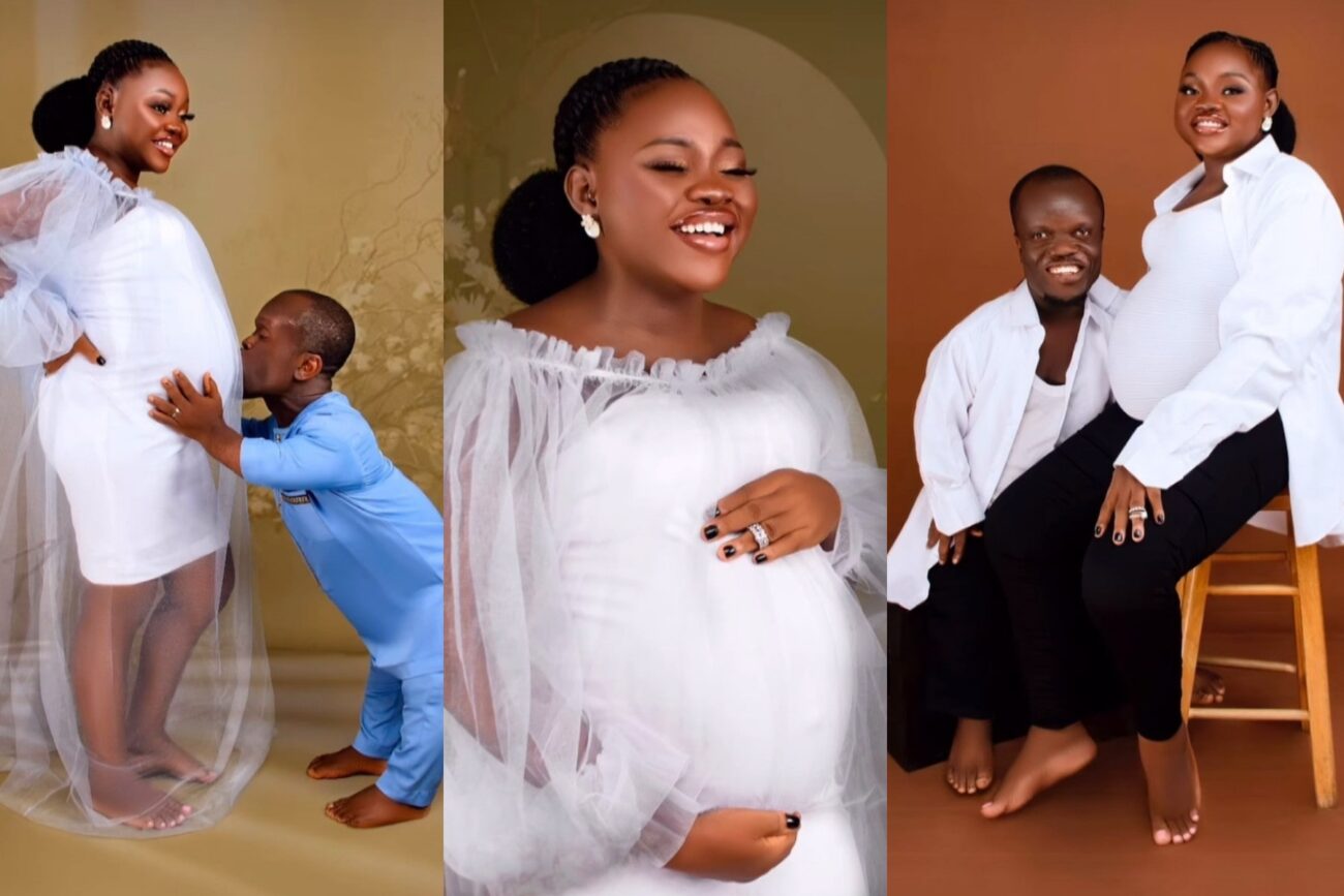 Actor Victor ‘Nkubi’ Nwaogu Welcomes First Baby With His Spouse Vivian [Video]