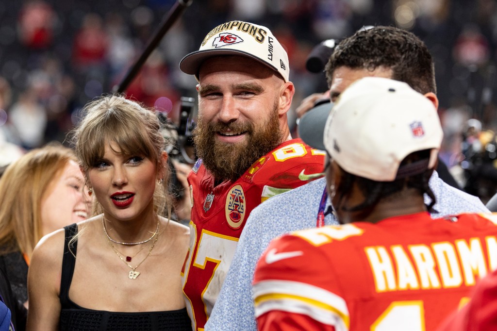 ‘Spicy’ Taylor Swift and Travis Kelce seen making out throughout Coachella’s Neon Carnival afterparty
