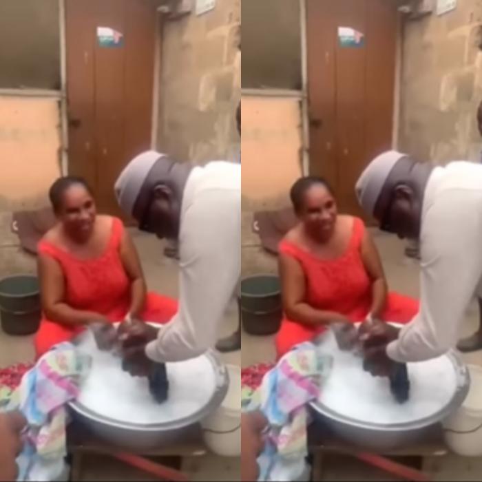 What A Politician Can not Do Doesn’t Exist – Embarrassing Video of Mike Ocquaye Jnr Washing A Lady’s Pant Sparks Reactions