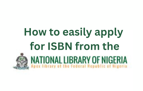 apply for ISBN in Nigeria 2024