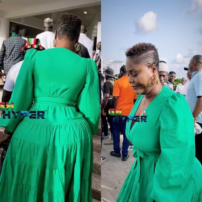 You Go Trigger Bother If You Move Earlier than Mahama With This Bottom – Fantana’s Mom Causes Stir With Heavy Tundra At NDC Program