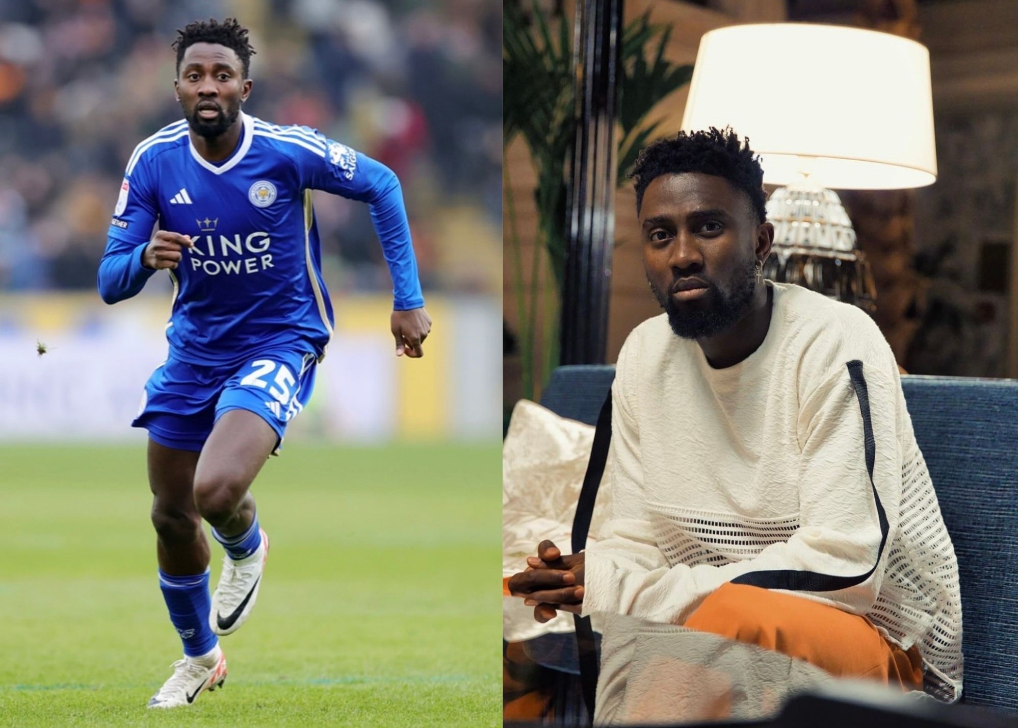 Images: Leceister Metropolis’s Wilfred Ndidi turns heads with trendy outfit