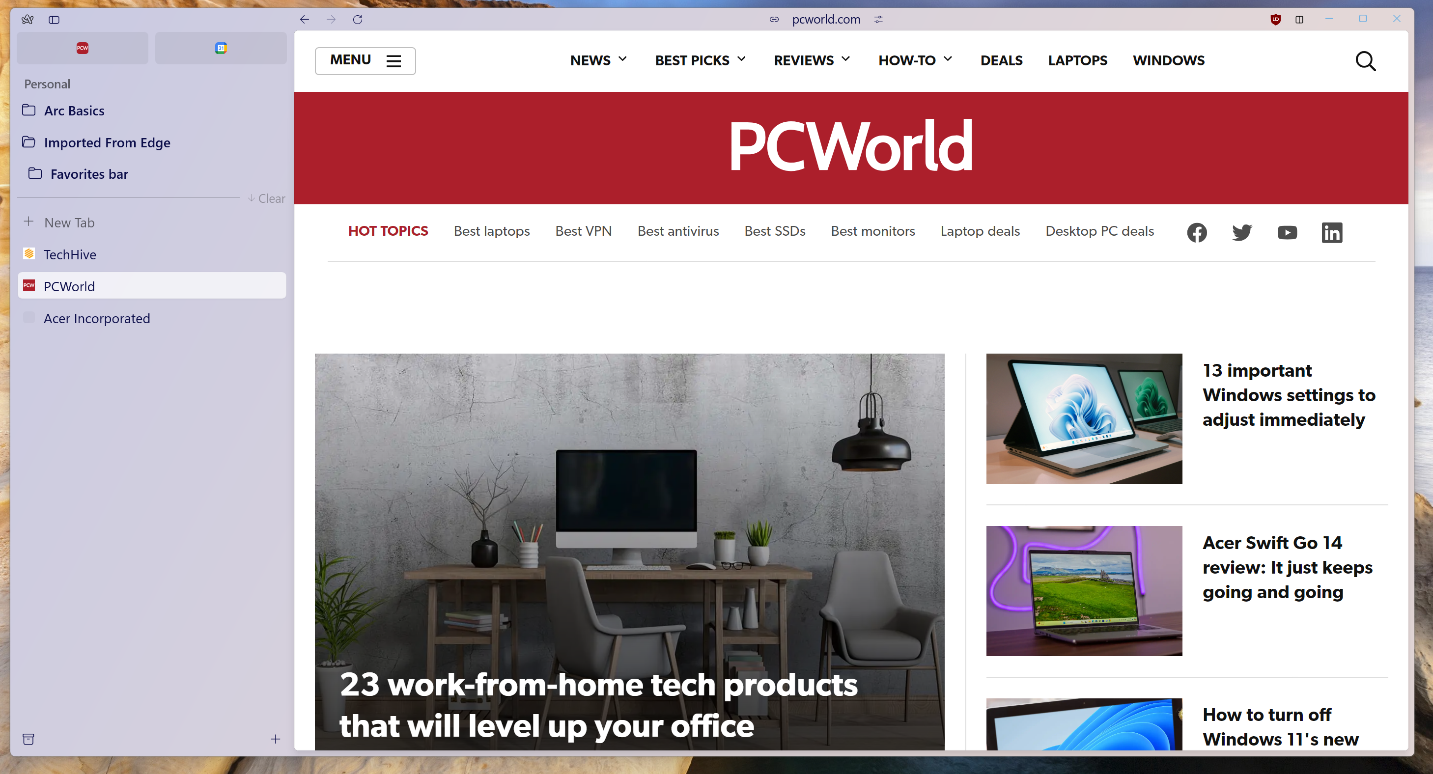 Arc’s new browser for Home windows is simply too twee for me