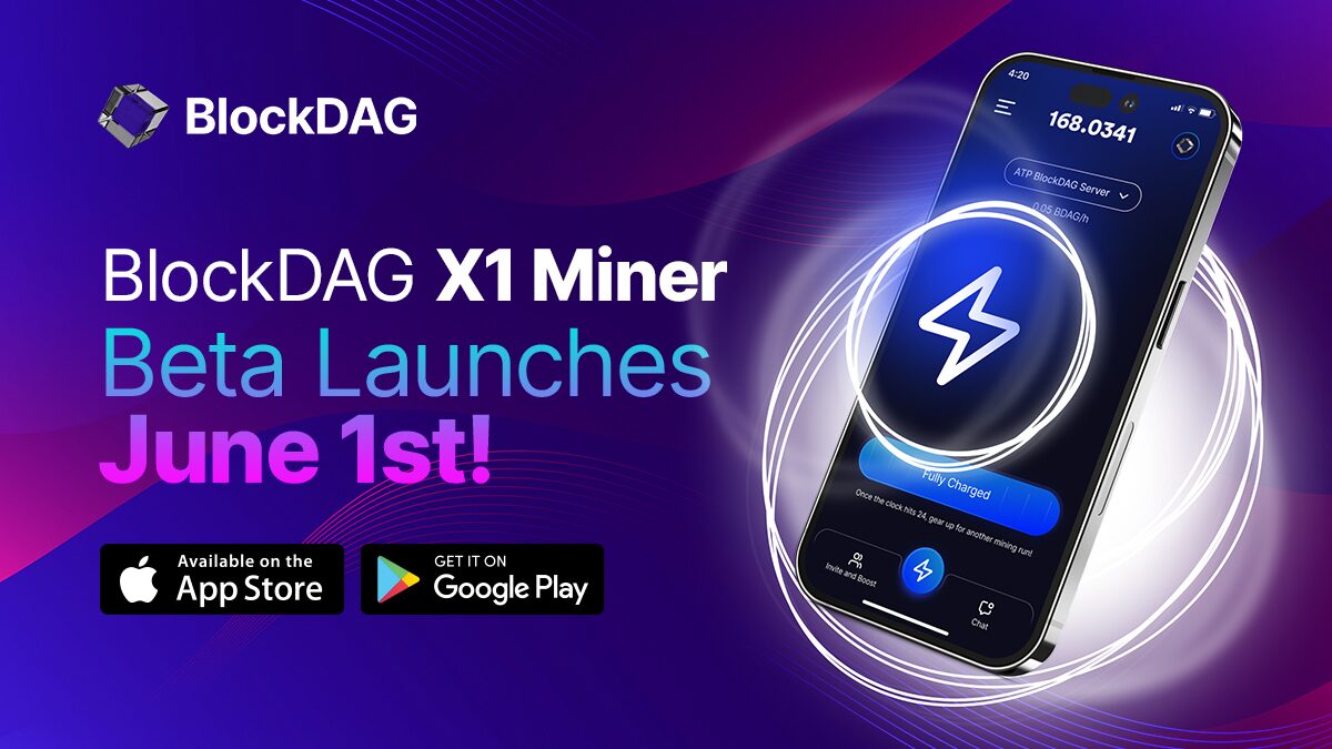 BlockDAG X1 Mining App Beta Model to be Launched on June 1st: What’s the Influence on XRP Worth & BONK Market Cap?