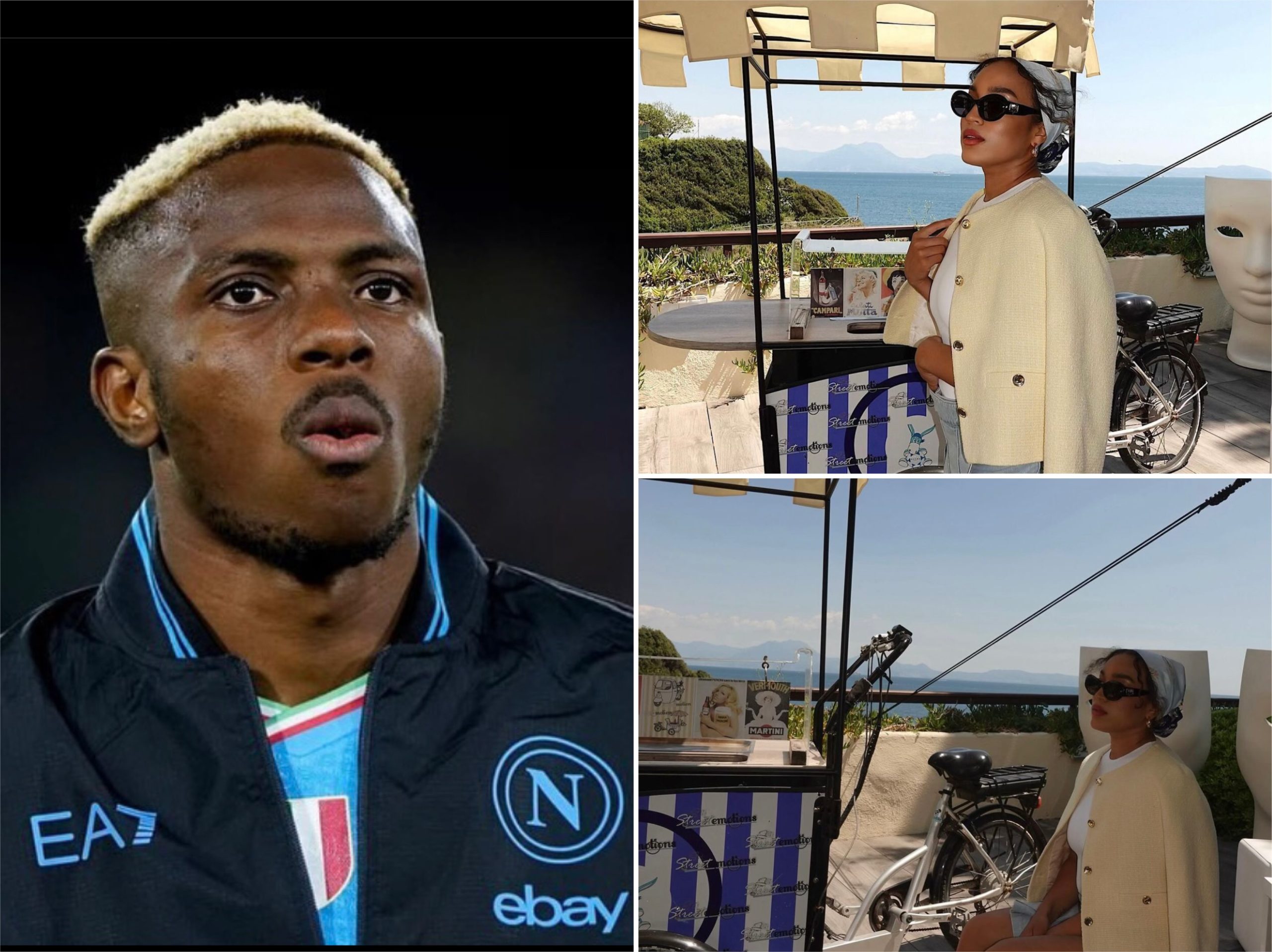 Images: SSC Napoli star Victor Osimhen’s German girlfriend makes gorgeous social media comeback