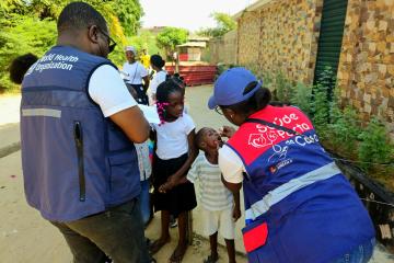 Angola goals to vaccinate over 5 million youngsters to make sure a polio-free nation.