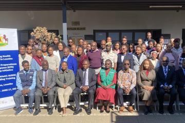 Lesotho Initiates AVoHC-SURGE Onboarding Coaching for 50 Responders