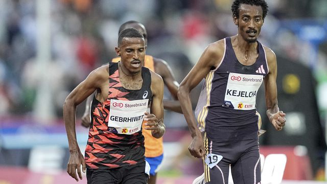 Hagos Gebrhiwet of Ethiopia runs second-fastest 5,000 meters ever