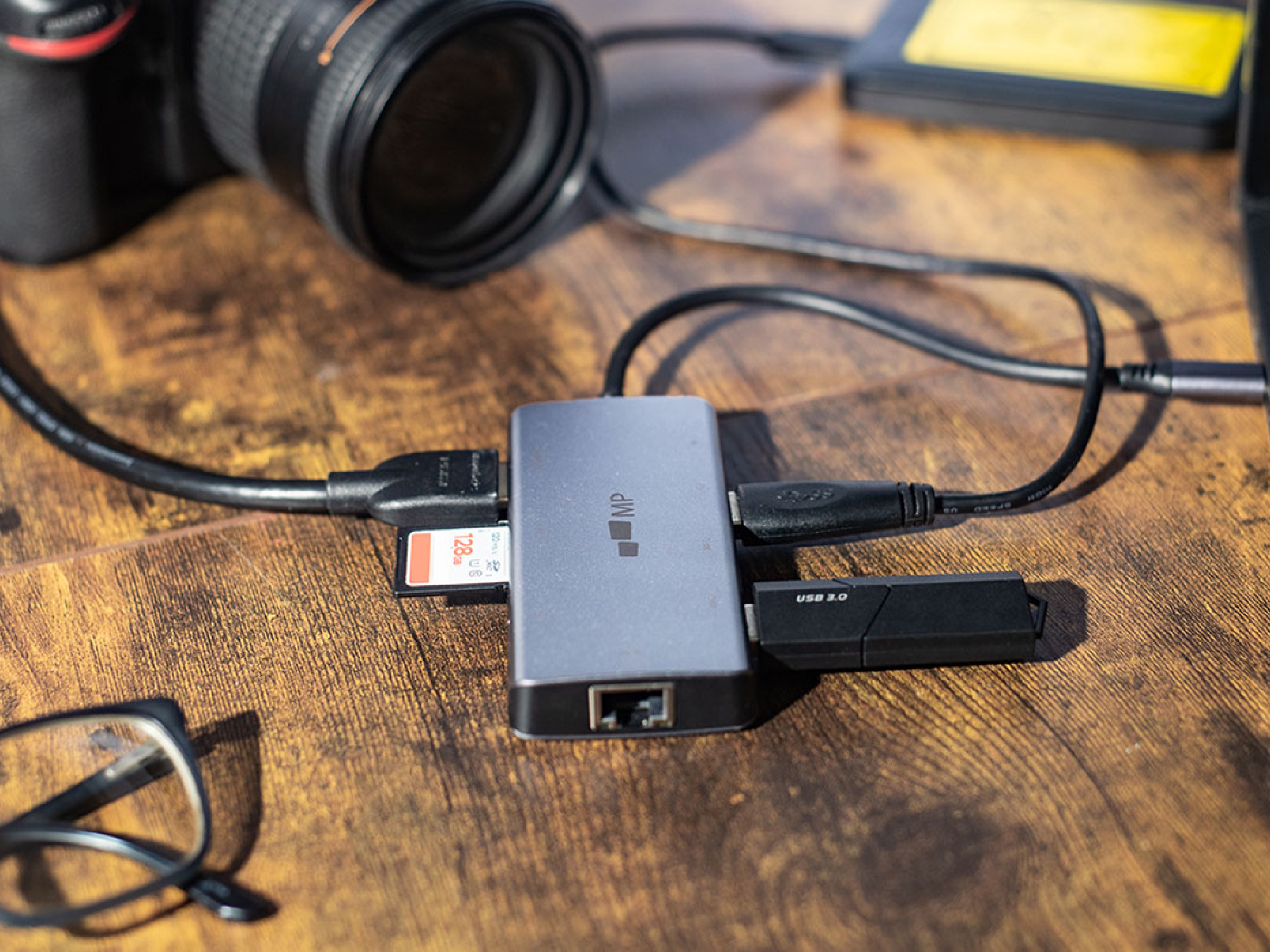 Flip your laptop computer’s USB-C port into 4K HDMI, SD, USB, and extra with this hub