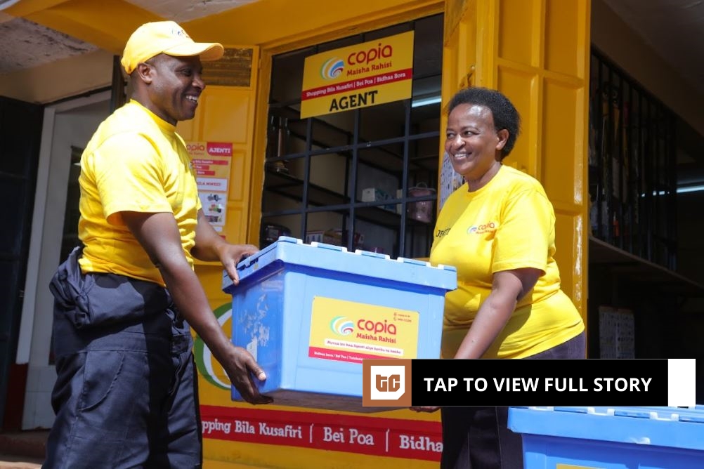 Money-strapped Copia suspends service in Central and Japanese Kenya