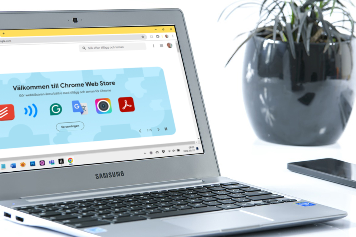Här hämtar du tillägg until Googles webbläsare