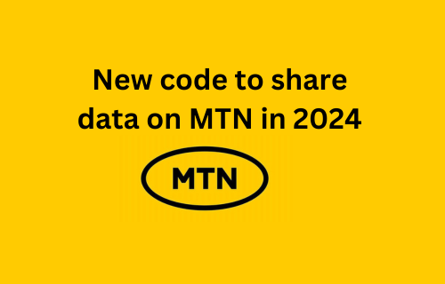 Code to share information on MTN in 2024