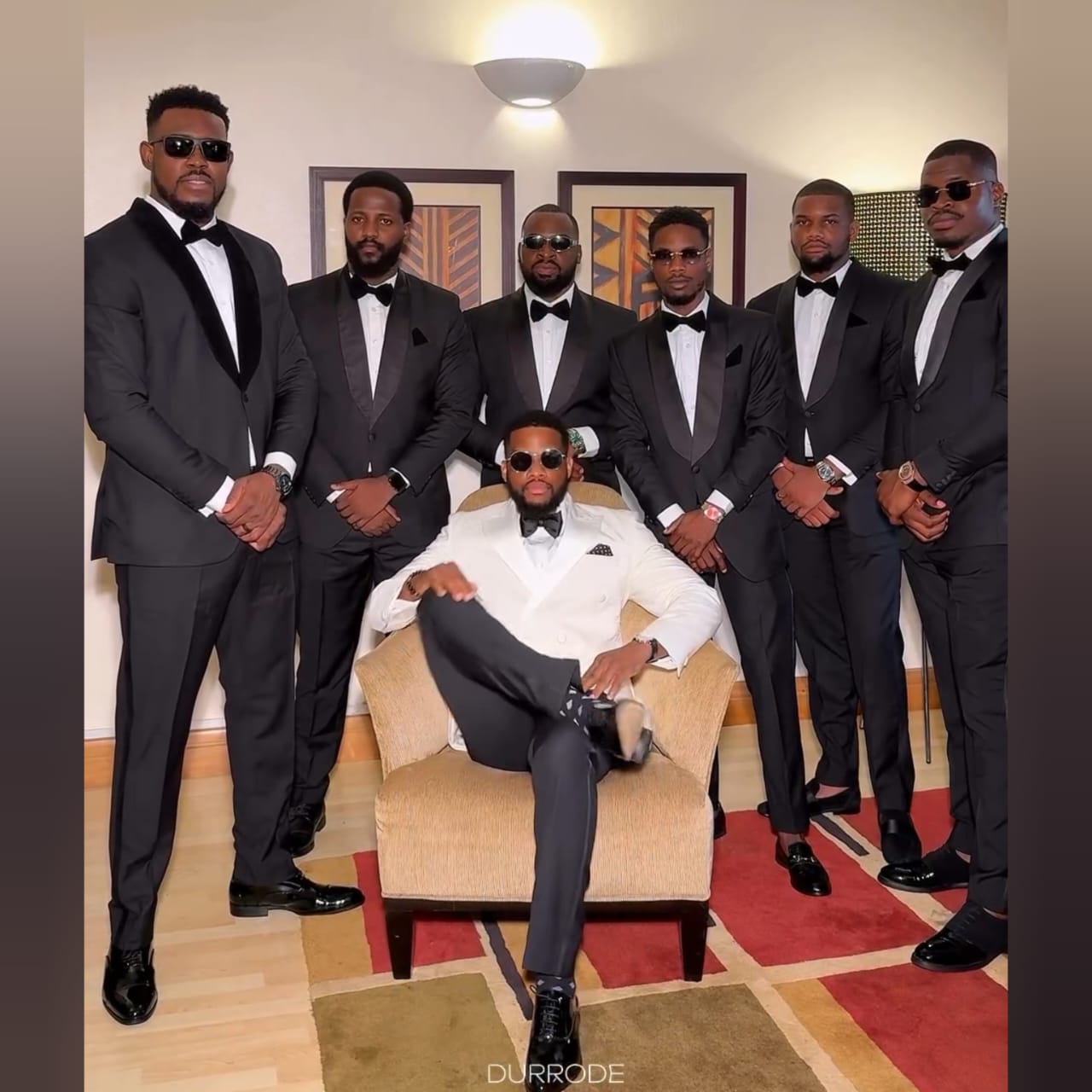 This Groom and His Squad Completely Understood the Drip Project!