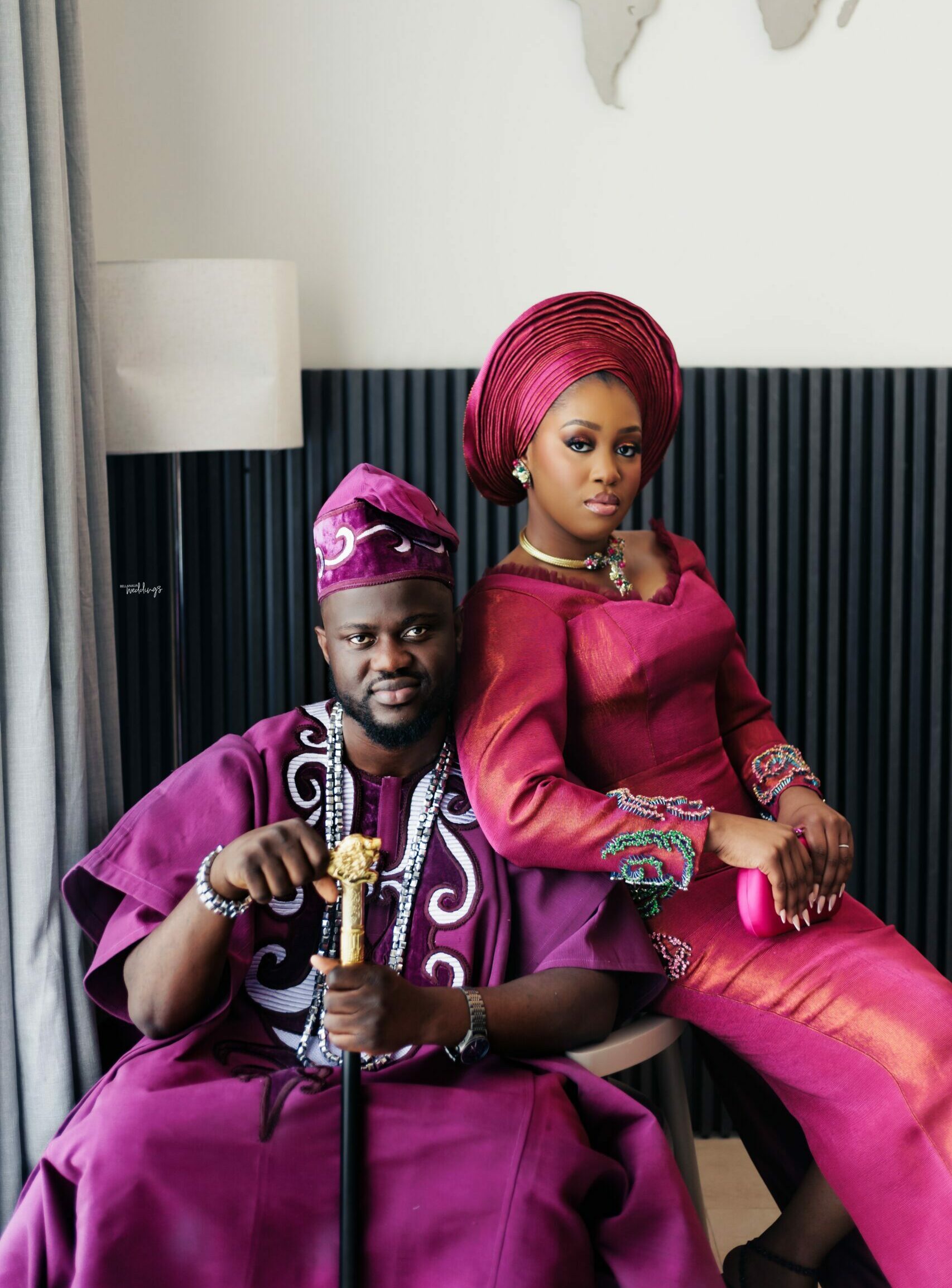 A Yoruba-Edo Affair! Sandra & Moses’ Trad Was a Excellent Mix of Love and Tradition