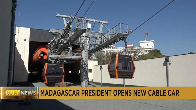 Madagascar’s capital launches cable vehicles to ease site visitors jam