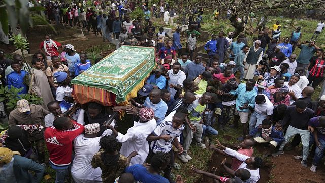 Nairobi mosque holds funeral of a teen shot throughout anti-tax protest