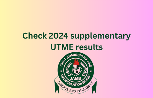 Two methods to examine 2024 supplementary JAMB outcomes 