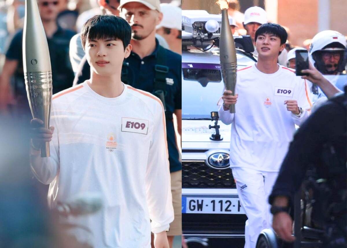 BTS’ Jin shines as Paris Olympics torchbearer