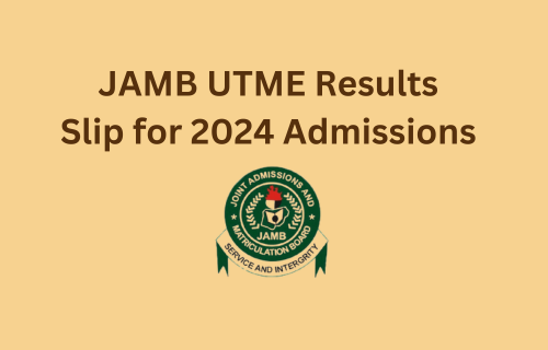 2024 JAMB outcome slip printing to start quickly