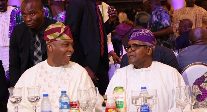 BREAKING: Dangote, Obaseki, Amaechi, different dignitaries current as Saraki buries mom