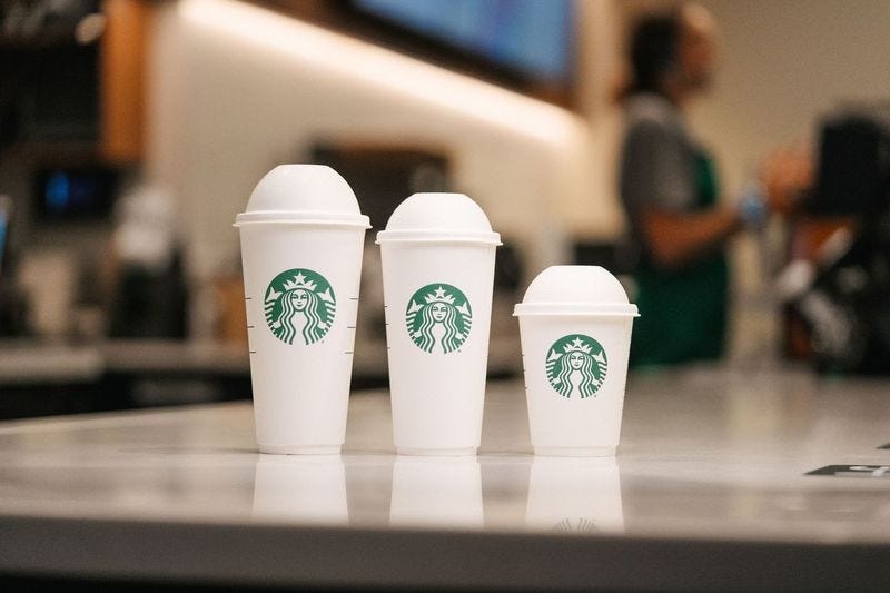 Starbucks might be utilizing new chilly cups at 24 shops amid native mandates