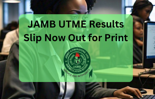 JAMB unique 2024 UTME outcome slip now accessible