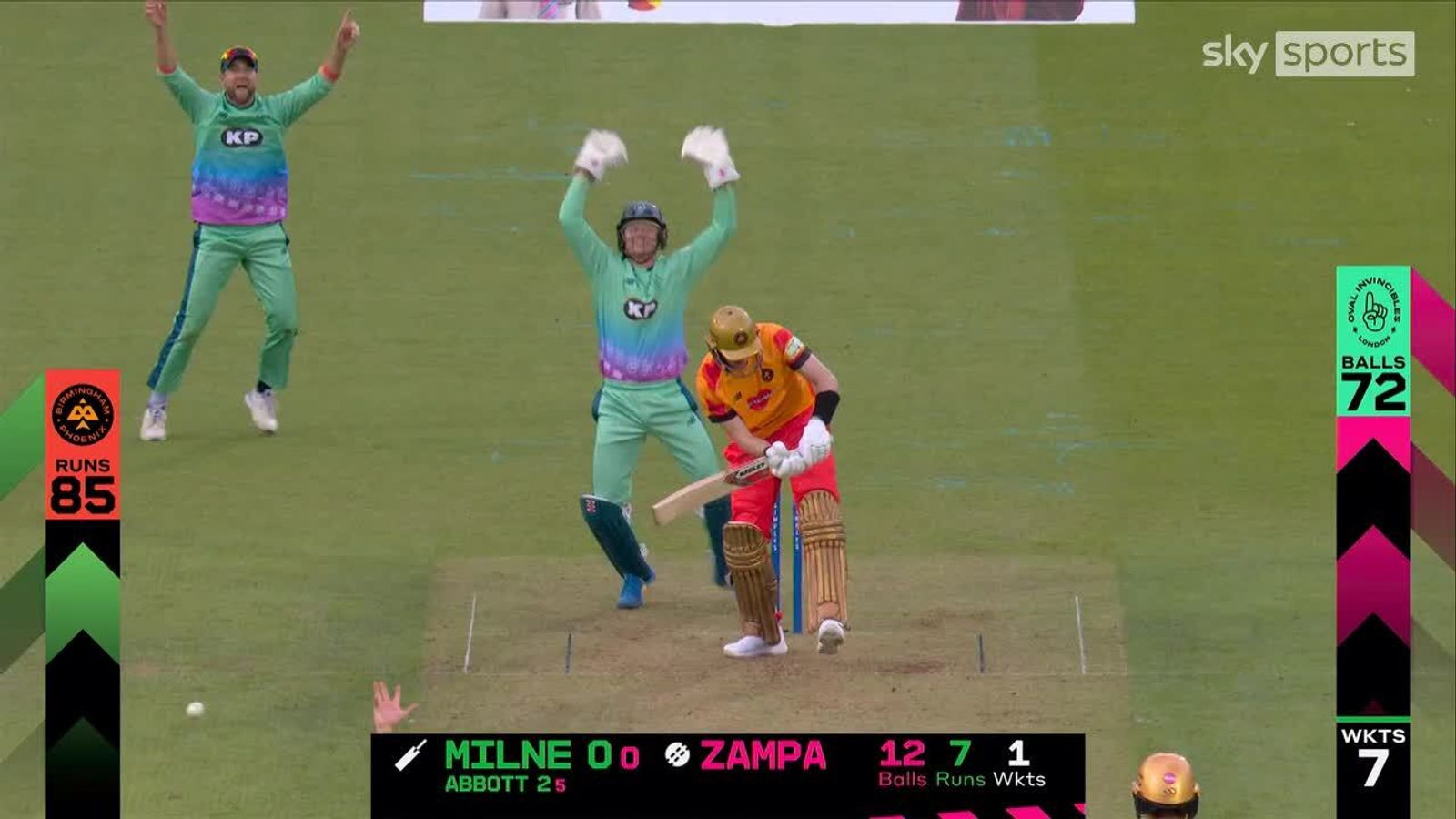 Adam Zampa takes three wickets in simply seven balls! | Cricket Information | Sky Sports activities