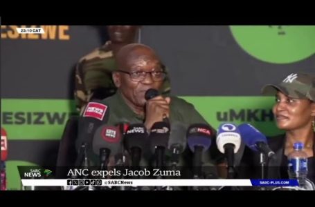 ANC expels former president Jacob Zuma