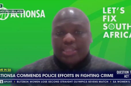 ActionSA commends police efforts in preventing crime