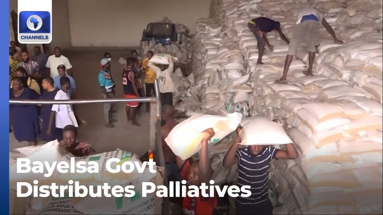 Bayelsa Govt Distributes Palliatives To 105 Wards