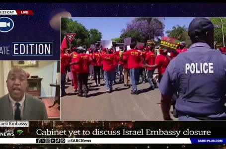 Closure of Israeli Embassy | How lengthy does a course of like this take? Thembisa Fakude weighs in