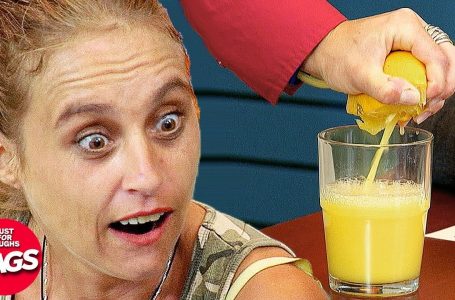 Unlimited Orange Juice Prank | Just For Laughs Gags