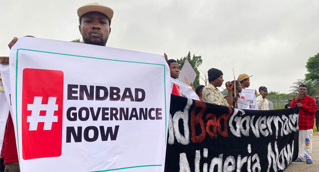 #EndBadGovernance: Nigerian Police May Ask for Army Assist if Protests Get Worse