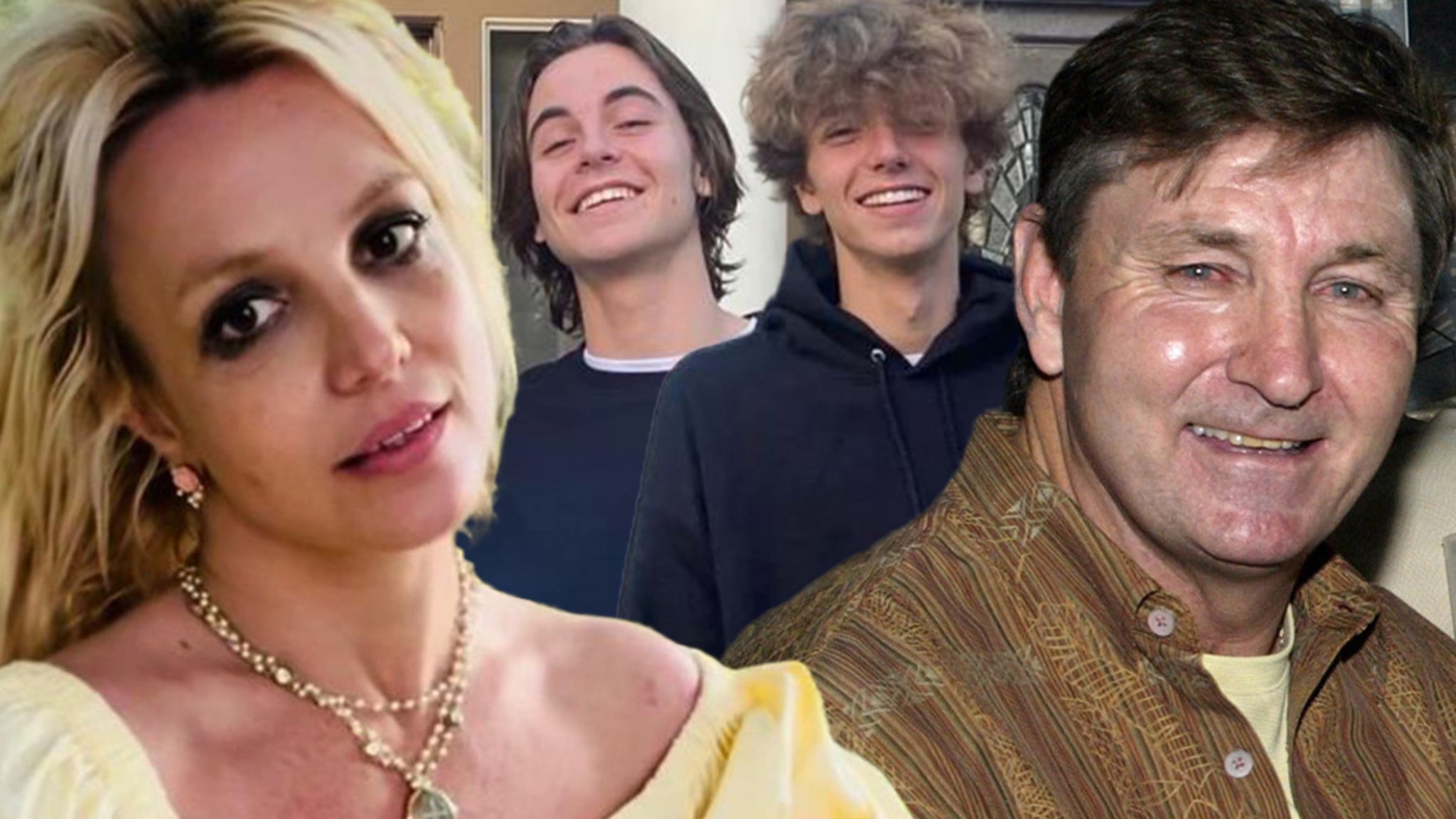 Britney Spears’ Sons Need to Go to Jamie Spears After Years Aside